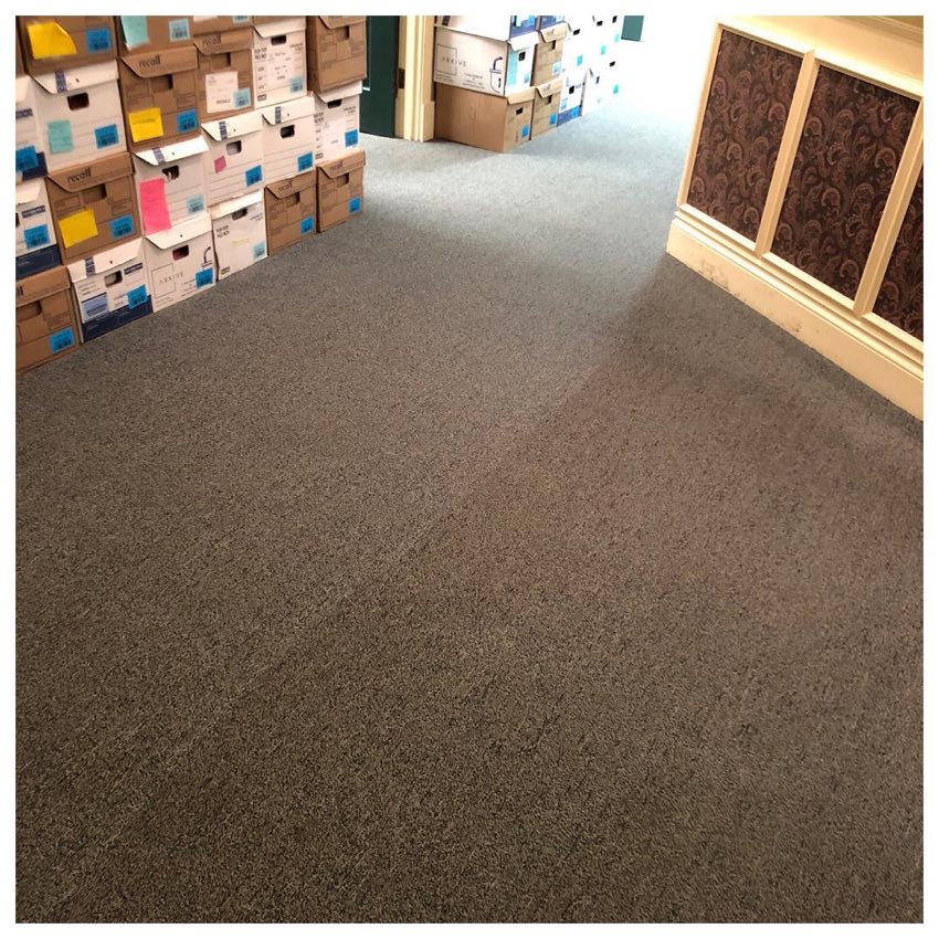 Certified carpet cleaning result — First Class Carpet Cleaning, Vancouver