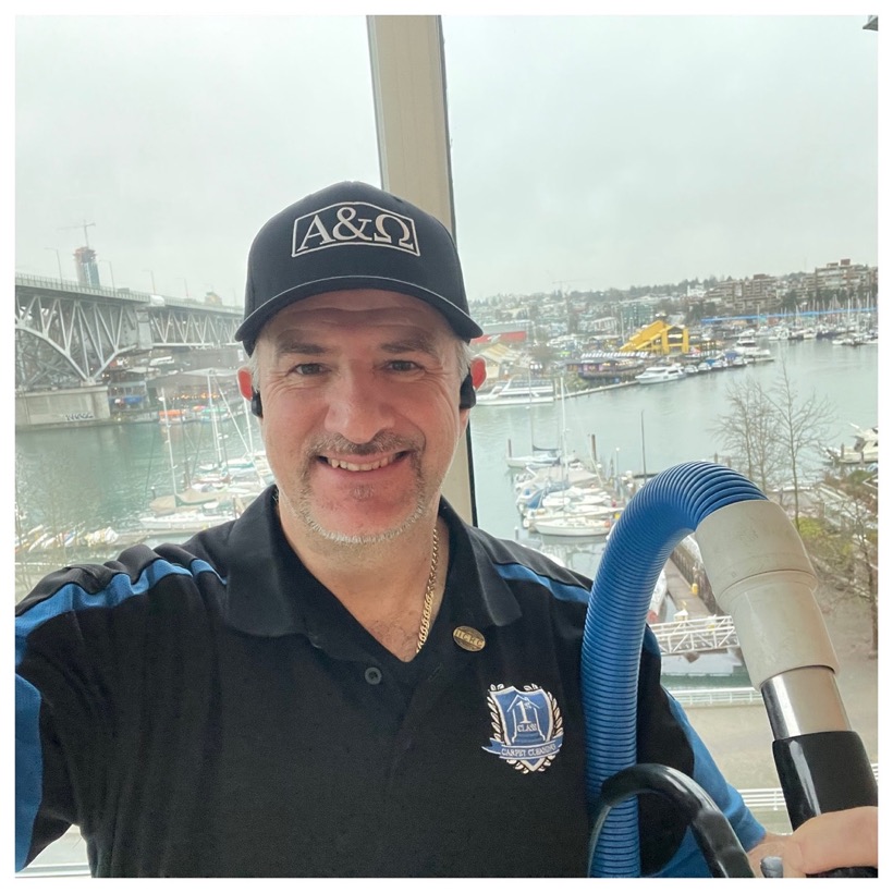 Harry Deligiannidis — owner, First Class Carpet Cleaning, Vancouver